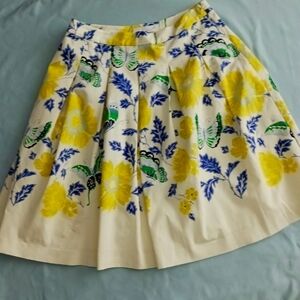 Talbots RSVP Cotton Twill Skirt Size 14 NWT.